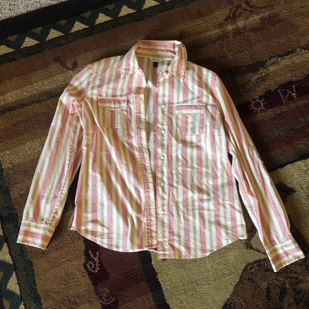 Striped Button Up Shirt